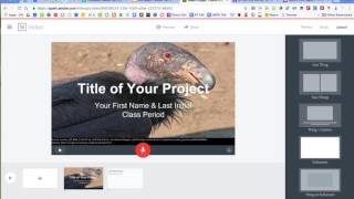 Creating Your Adobe Spark Video Using Your Google Slides [upl. by Lydon463]