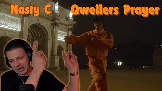 Nasty C  Qweller’s Prayer Visualizer  UK Reaction [upl. by Astto682]