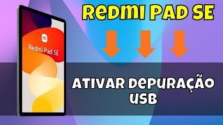 Ativar depuração usb Redmi Pad SE [upl. by Ativla]