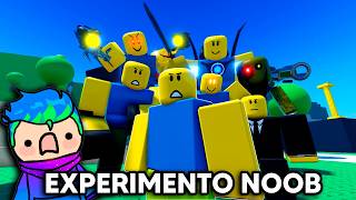 EXPERIMENTO NOOB en ROBLOX Temporada 1 y 2  Carlos Infinito Reacciona ANIMACION ROBLOX [upl. by Ardith]