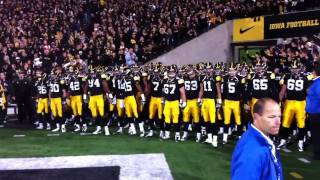 Iowa Football Entrance [upl. by Wenn976]