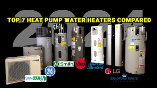 2024 Top 7 Heat Pump Water Heaters Compared [upl. by Anairda]