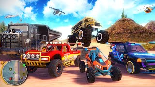 Off The Road All Cars Unlocked Driving  Off The Road Unleashed Nintendo Switch Gameplay [upl. by Nonie]