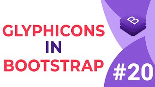 Glyphicons in Bootstrap  How to use Glyphicons in Bootstrap  Bootstrap Tutorial [upl. by Tonnie]