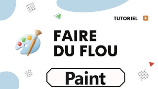 Comment flouter une image sur paint [upl. by Lib]