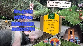 We try Ruthern Valley Holidays Cornwall  Rock  Padstow  Wadebridge  Camel Trail  Wigwam  Pigs [upl. by Schoening946]