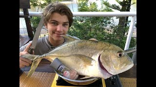 Giant TREVALLY  Catch n Cook HD [upl. by Hyman]