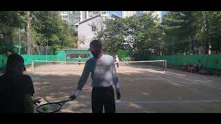 즐거운tennis목신테2024105토R2 [upl. by Solegnave]