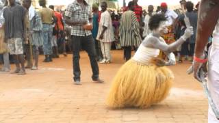 Techiman Ghana Apoo Festival 2015  Priestesses Dance [upl. by Golding]