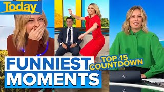 Allys 15 most hilarious live TV moments  Today Show Australia [upl. by Roldan530]