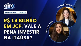 🔴 AO VIVO Itaúsa ITSA4 pagará R 14 bi em JCP vale a pena  Taesa TAEE11 anuncia dividendos [upl. by Callida]