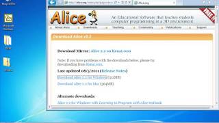 How to Get Started with Alice Programming [upl. by Arretak979]