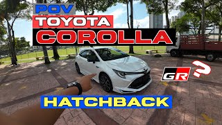 TOYOTA COROLLA SPORT HATCHBACK  POV  CONVERT GR COROLLA [upl. by Camel109]