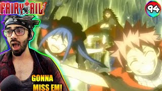 FAIRY TAIL EPISODE 94 REACTION  quotBye Bye Edolasquot  Tears of Good Bye [upl. by Yuht]