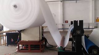 FLY200 EPE Foam sheet extrusion machine 珍珠棉发泡机FLY200 [upl. by Learrsi613]