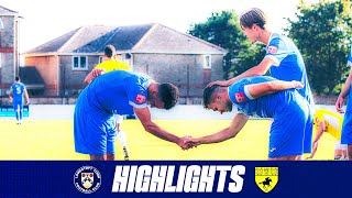 MATCH HIGHLIGHTS  🔵 LOWESTOFT TOWN 🆚 NEWMARKET TOWN 🏇🏻 FA CUP  140924 [upl. by Ahsieka]