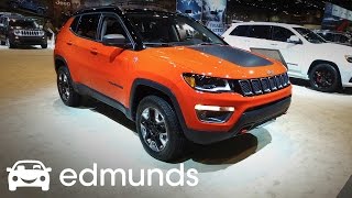 2017 Jeep Compass Review  Features Rundown  Edmunds [upl. by Schulein775]