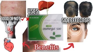 Osmega  500  OSMEGA 500MG soft gelatin Capsules Review  Osmega 500 Capsules Benefits [upl. by Nairam]