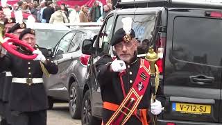 Kamper Jachthoorn Korps naar startpunt streetparade SailKampen 2024 [upl. by Sara]