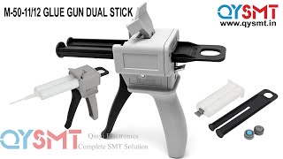 M 50 1112 Glue Mixing Dispensing Gun Dual Stick [upl. by Geiss444]