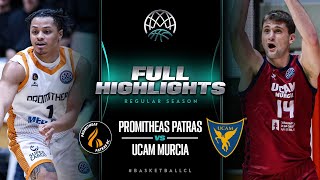 Promitheas Patras v UCAM Murcia  Full Game Highlights  BasketballCL 202324 [upl. by Ailati]