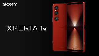 Sony Xperia 1 VI – Stand out with scarlet [upl. by Alphonsine]