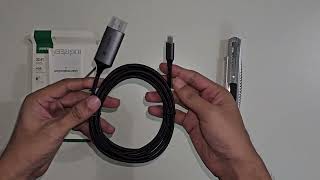 Unboxing UGREEN 8K 60Hz USB Type C to DisplayPort 14 Cable [upl. by Celene]