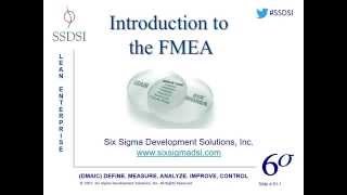 Introduction to the FMEA Webinar PreRecorded [upl. by Ophelia501]