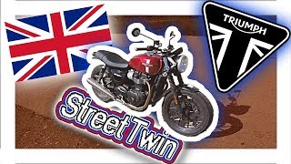 🇬🇧 TRIUMPH STREET TWIN 🇬🇧  ESSAI A2  💂 La classe à langlaise 💂 [upl. by Vaasta]