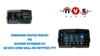 Diamond audio MSHD14 vs The Soundstream HDHU14si V2 Harley radio which one will be better [upl. by Onid]