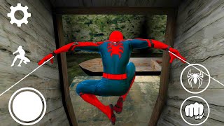 ESCAPING AS SPIDERMAN IN GRANNY CHAPTER 2 BOAT ESCAPE ENDING ON EXTREME MODE [upl. by Sokin766]