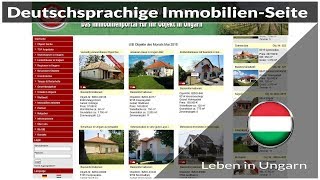 Eine deutschsprachige ImmobilienSeite für Häuser in Ungarn  Leben in Ungarn [upl. by Sonstrom]