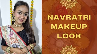 NAVRATRI MAKEUP GLAM  by Suhani Borasi  I AM S  25 [upl. by Nylehtak855]