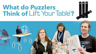 What do Puzzlers Think of Lift Your Table®  USAJPA Speed Puzzle Competition 2024 [upl. by Ylrebmek494]