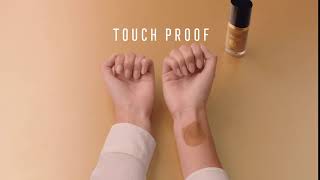 Max Factor Facefinity All Day Flawless Foundation  Touch Proof Test [upl. by Polik]