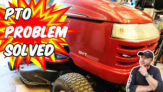 Craftsman Riding Mower PTO Problem Solved amp Why I Think Engine Push Rod Failed [upl. by Noiraa]