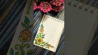 Beautiful Diary Decoration Ideas 😍🥰 ytshortsindia drawing ideas [upl. by Krause]