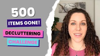 30 Day Minimalism Game  Decluttering over 500 things  Declutter with Me [upl. by O'Hara]