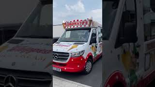 Ice cream van at Edwalton manor care home in Nottingham [upl. by Senskell]