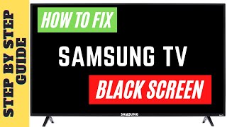 HOW TO FIX SAMSUNG TV BLACK SCREEN  ECRAN NOIR TV SAMSUNG  REPAIR LED TV BACKLIGHT [upl. by Assetniuq287]