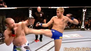 Alexander Gustafsson vs Vladimir Matyushenko Highlights Stellar TKO [upl. by Aday]