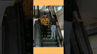 Varmala Prank On Escalator shorts funny random escalatorprank [upl. by Race618]