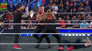 Randy Orton VS Bloodline 2023  RKO Jimmy Uso WWE Smackdown Today [upl. by Jamnes655]