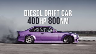 FULL LAYOUT DRIFTING  E36 330D POV RAW FOOTAGE [upl. by Oicram]