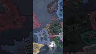 France VS Germany 2024 IN HOI4 hoi4 hoi4timelapse shorts [upl. by Karoly396]