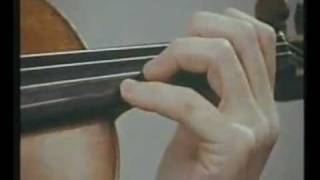 Yehudi Menuhin Violin Tutorial  5 Left Hand Playing [upl. by Erialcyram196]