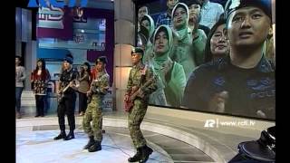 DAHSYAT 8 JAN 14  Kolam Susu oleh Kostrad dan Brimob [upl. by Dalury]