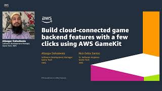 Build a cloudbased game using AWS  GDC 2022 [upl. by Yadnil216]