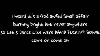 David Fucking Bowie  Powerman 5000 lyric video [upl. by Eugenia]