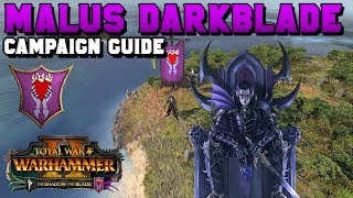 Malus Darkblade Beginners Campaign Guide First 20 Turns  Vortex  the Shadow and the Blade [upl. by Fonz700]